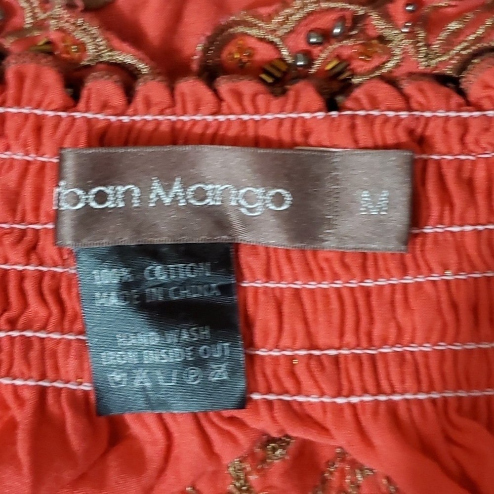 Urban Mango Beautiful Bead Work Off Shoulder Dress - Picture 7 of 7